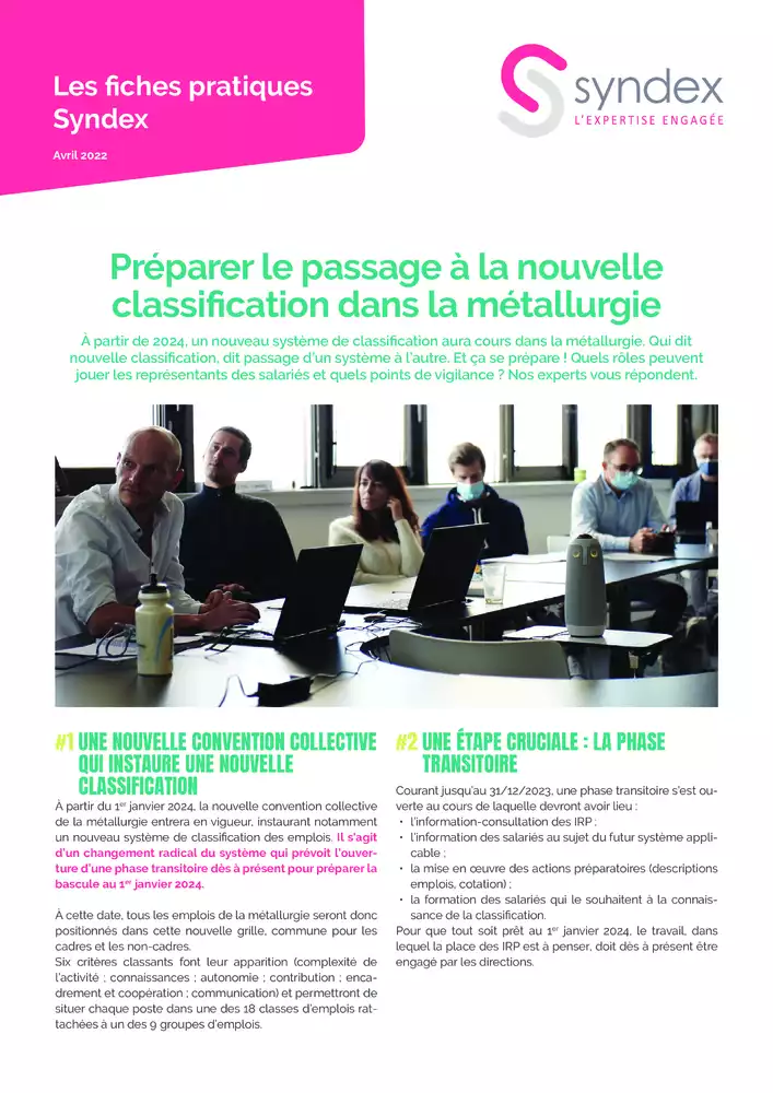 Nouvelle Grille Classification Métallurgie 2024 PDF