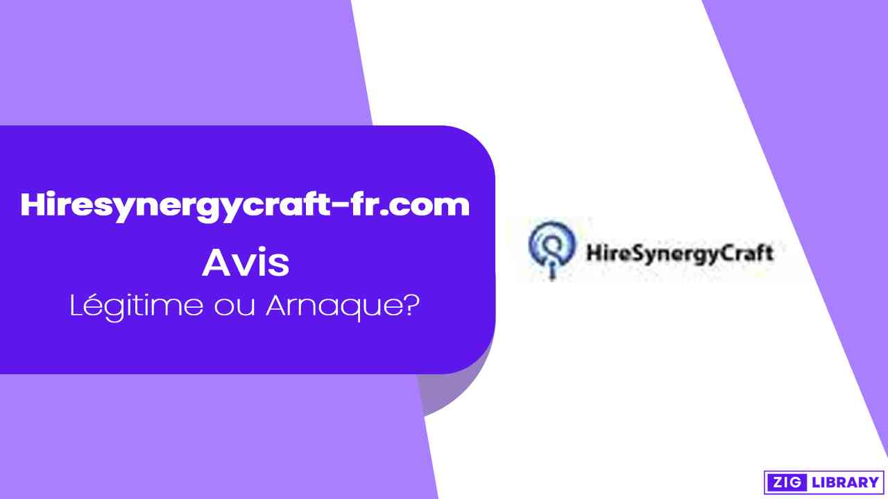 Avis Hiresynergycraft-fr.com Légitime ou Arnaque